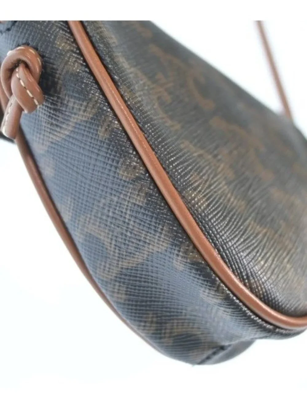 Celine Shoulder Bag Canvas Black - Picture 9 of 10